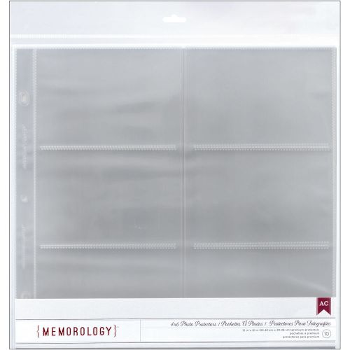 Photo Protectors With Sleeves 12 Inch X 12 Inch Sheet 10/Pkg-6 (4  718813767286