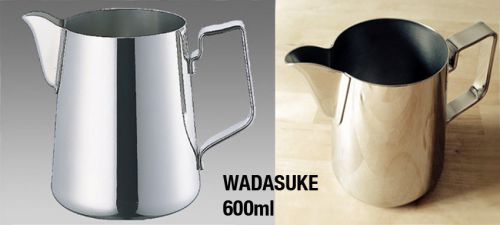 Wadasuke Milk Pitcher 0.6l milk jug -  INOX - A piece of Art