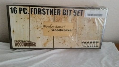 16pc. Fortner Bit set professional  woodworking