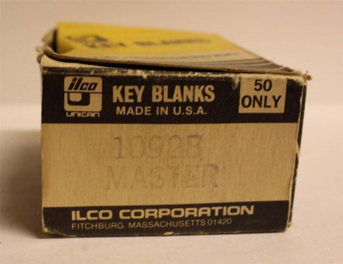 Ilco Unican Master 1092B Key Blanks-15 Keys