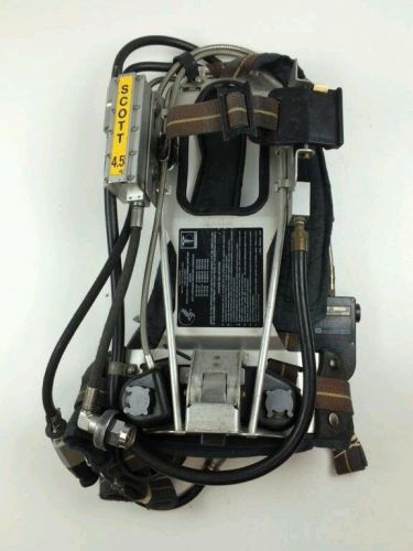 Scott 4.5 ap50 scba&#039;s w/integrated se pass, quick charge adapter, ebss &amp; sa conn for sale