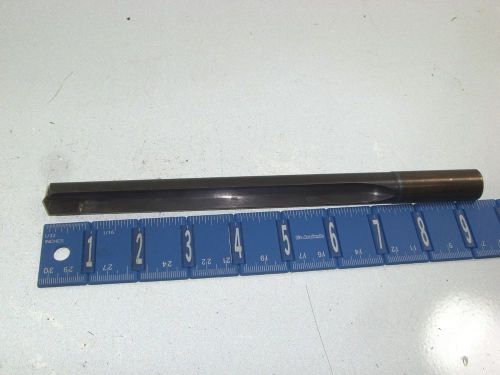 HANNIBAL 18mm CARBIDE TIPPED STRAIGHT FLUTE COOLANT FED DRILL (RESHARPENED)