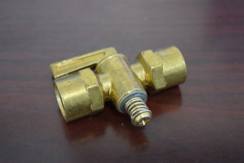 Lasco 17-2830 3/8&#034; npt female to female brass shutoff lever handle cock valve for sale