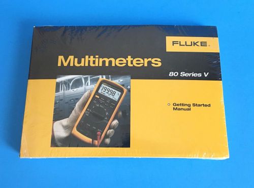 FLUKE Multimeters 80 Series V Getting Started Manual CD Sealed