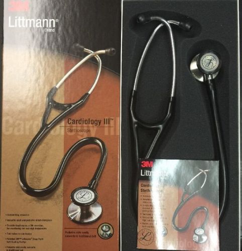 NEW 3M Littmann Cardiology IIi Stethoscope Black