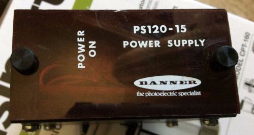 BANNER ENGINEERING PS120-15 POWER SUPPLY