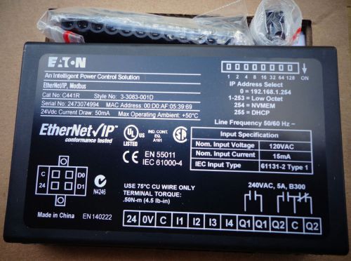 C441R EATON Ethernet Communication Adapter, 120 VAC, BRAND NEW!!!