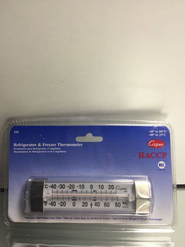 Thermometer For Refrigerator Freezer  By Cooper