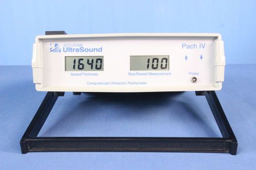 Accutome UltraSound Pach IV 4 Ophthalmic Pachymeter with Warranty