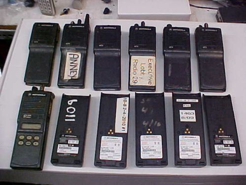 motorola 900 mhz portable radios 6 mtx as 1 lot h01wcc4db3an loc#a120