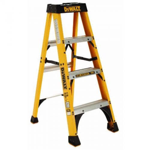 4ft fibergl stepldder dewalt louisville ladder, inc. step - fiberglass for sale
