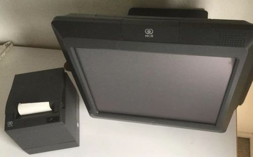 NCR 7403-1300 POS Terminal WITH 15&#039;&#039;  TOUCH SCREN DISPLAY WITH Printer
