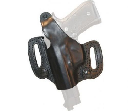 420103BK-L Blackhawk Black Left Hand Leather Slide Holster For Glock 20/21/37