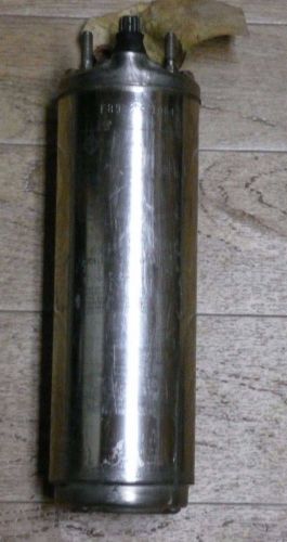 FRANKLIN 4&#034; STAINLESS SUBMERSIBLE PUMP MOTOR 3-WIRE 3/4 HP 230 VOLT PH 1
