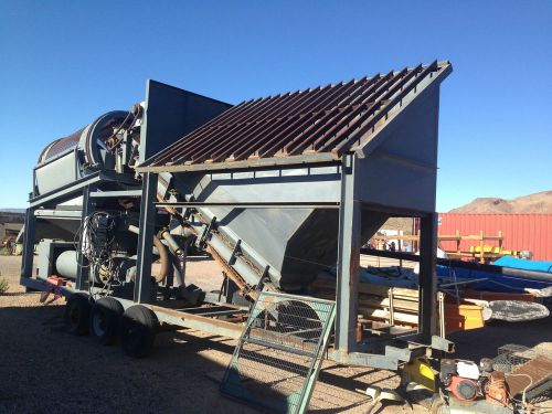 Trommel gold recovery plant mining for sale
