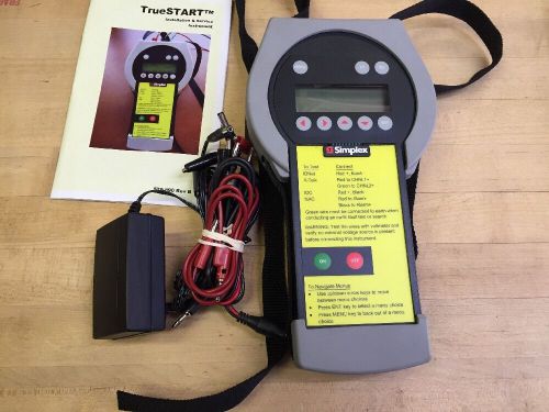 Simplex TrueStart Analysis Testing Instrument Fire Alarm TRUE START Tool 579-890