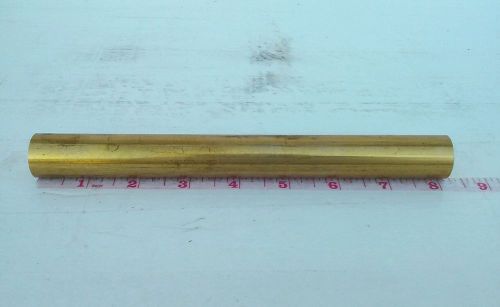 7/8 diameter x8 long 1 pc 360 brass solid  round bar stock lathe machinist tool