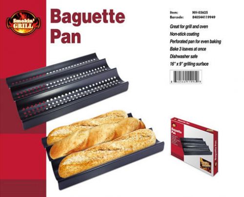 French Bread Baguette Baking Pan - 3 Loaf Pan