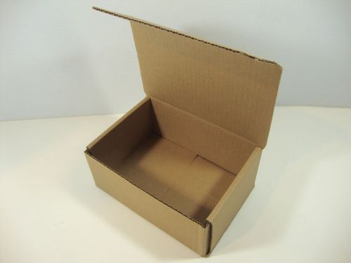 100 New 7&#034; x 5&#034;x 3&#034; Tuck Top Mailers Shipping Boxes Corrugated Cartons Boxes New