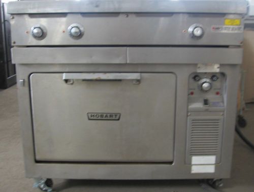 Hobart model cr421 compact convection oven range and 36&#034; x 24&#034; griddle cooktop for sale