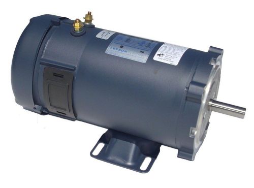1.5 hp 1800 RPM 56CZ Frame 48 Volts DC TEFC Leeson Electric Motor # 109105