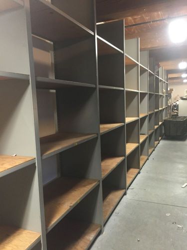 Industrial Shelving - 10&#039; x 4&#039; x 2&#039; w/5 Shelves - 42 Sections LOCAL PICK UP ONLY