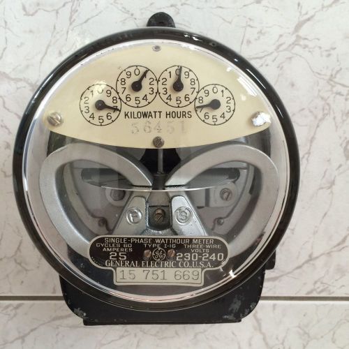 vintage general electric meter