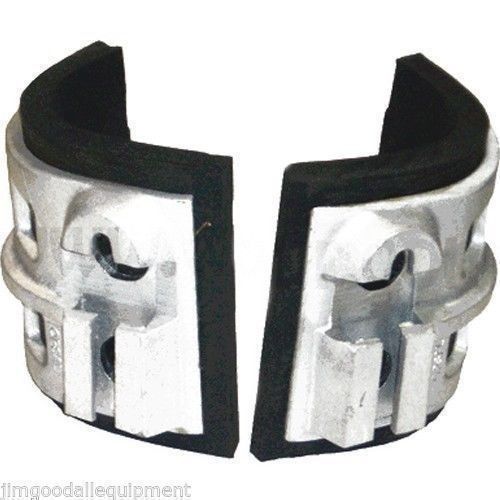 Replacement cast aluminum pads for climbing spurs,fits buckingham spurs,only 2lb for sale