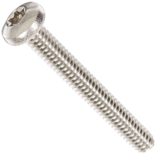 18-8 stainless steel pan head machine screw, meets asme b18.6.3, t30 star drive, for sale