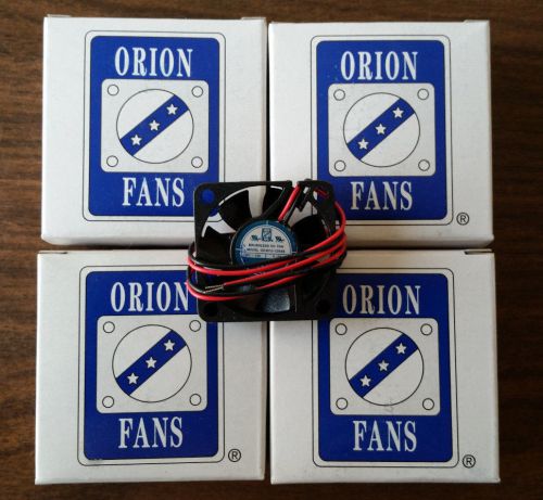 Lot x4 Orion Brushless DC Fans OD4010-12HSS 12VDC .10A Knight Electronics
