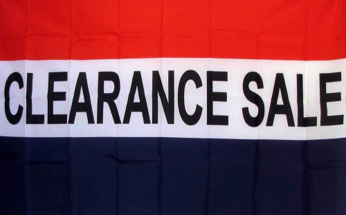 2 Clearance Sale Red White Blue Flags 3&#039;x 5&#039; Banner (pair)