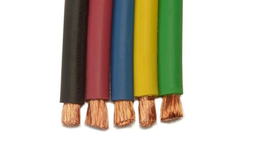 50&#039; 2 Welding Cable Oange Ultra-Flex Alterable Portable Wire USA