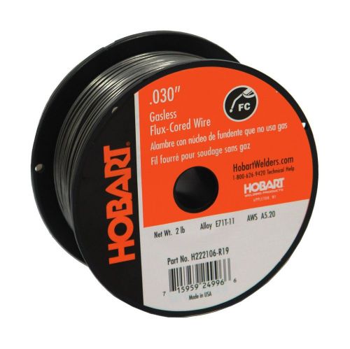 HOBART H222108-R19 GASLESS FLUX-CORED WIRE .035&#034;  NEW/SEALED