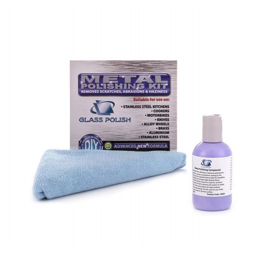 Metal and stainless steel polishing kit - clean, polish, restore, protect for sale