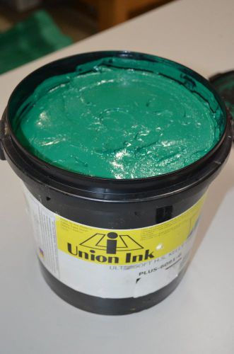 Union screen printing ink ultrasoft kelly green 1 Gallon
