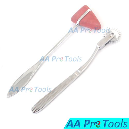 AA Pro: Taylor Hammers And Pinwheel Set Of 2 Surgical Diagnostic Instrument New
