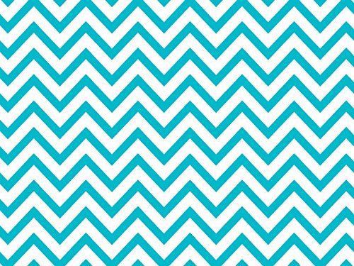 Turquoise Chevron Tissue Paper 20&#034; X 30&#034; - 24 Sheet Pack