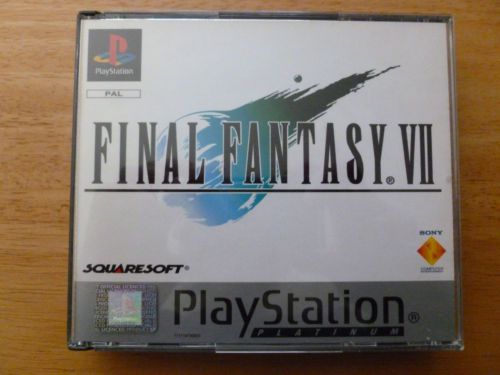 20 New High Quality Sony Playstation PS1 Final Fantasy VII Replacement Cases