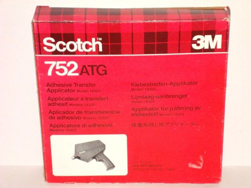 Scotch 3M Double Sided Tape Adhesive Transfer Gun, 752 ATG NIB