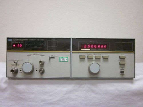 HP / Agilent 8671B 2 GHz to 18 GHz Synthesized CW Source Signal Generator