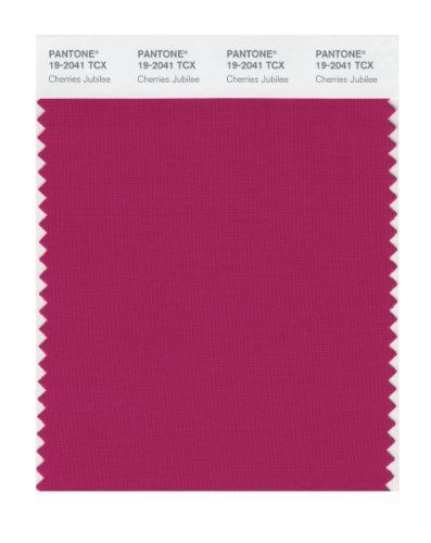 Pantone 19-2041 TCX Smart Color Swatch Card, Cherries Jubilee