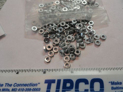 4-40 Zinc Plated Hex Nuts