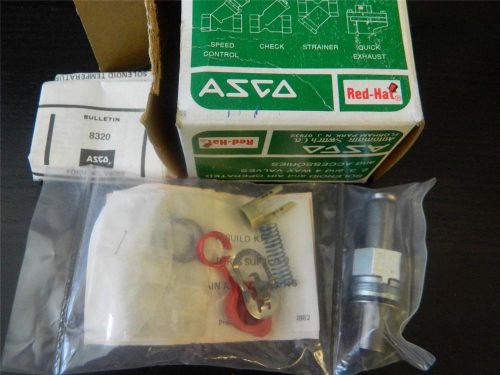 ASCO RED HAT 302014 2 Way Solenoid Valve Rebuild Repair Kit with Instructions