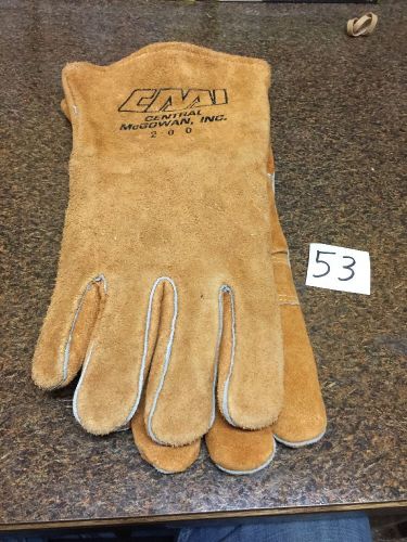 Central McGowan Inc 200 Welding Gloves Cow Hide Gloves