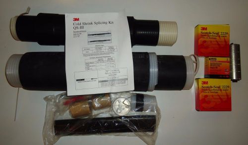 New 3m 3-m cold shrink qs-iii splicing kit #5468a for 1000 - 1250 kcmil cable for sale