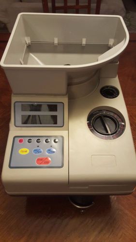 Accucentral heavy duty commercial coin counter/sorter. counts/sorts all us coins for sale