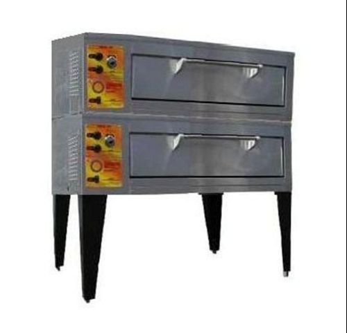 Marsal SD-1048/SD-448 Pizza Oven Deck Type gas stacked (1) 8&#034; &amp; (1) 11&#034; H x...