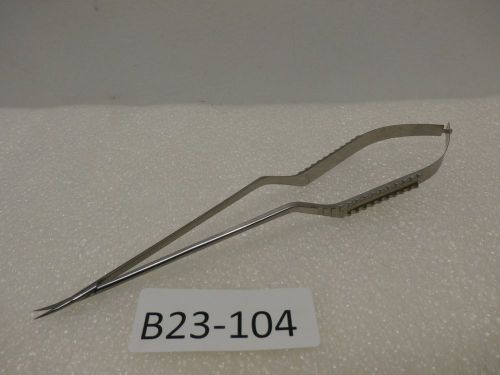 RUGGLES RN8002 YASARGIL Micro-Scissors 8.5&#034; Curved Microsurgery Instruments