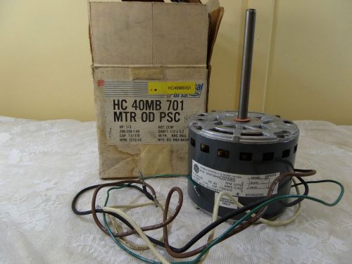 Carrier new hc40mb701 ac condenser motor 1/3 hp 208-230v 1075 rpm for sale