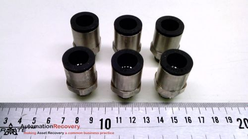 LEGRIS 3175-62-14 - PACK OF 6 - PUSH-TO-CONNECT TUBE FITTINGS, THREAD, N #214551